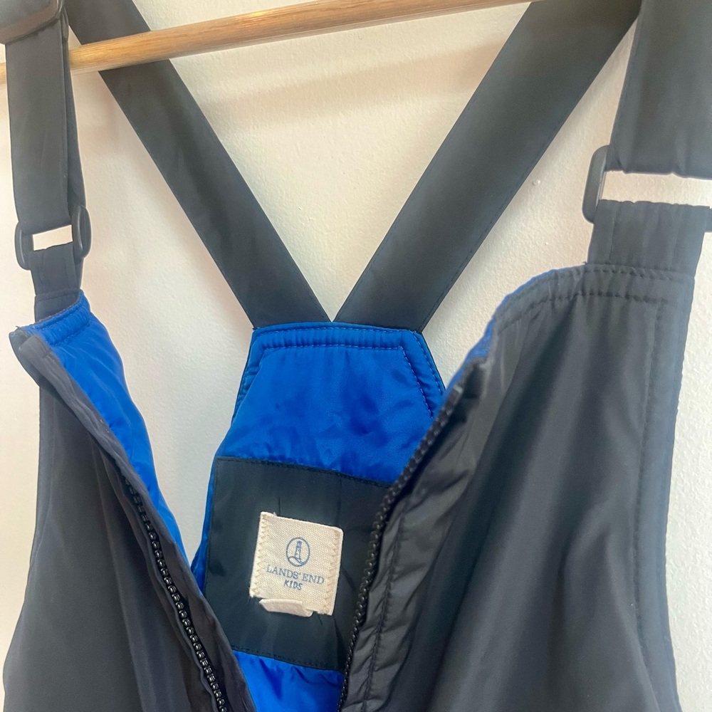 Lands End Snow Bib Kids Size 12